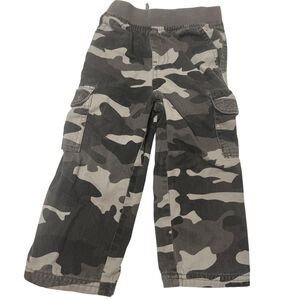 Children’s Place 2T Toddler Camo Cargo Pants Elastic Waist Playdate Ready